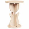 vidaXL Couchtisch Natur 39,5 x 39,5 x 53,5 cm Massivholz Kiefer