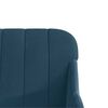 vidaXL Sitzbank Blau 110x76x80 cm Samt