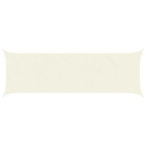 vidaXL Sonnensegel Creme 6 x 2 m 100 % Polyester Oxford