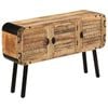 vidaXL Sideboard Massivholz Mango 120x30x76 cm