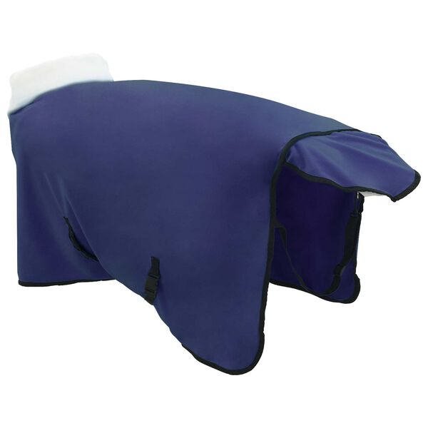 vidaXL Pferdedecke Marineblau 95 cm Polarfleece