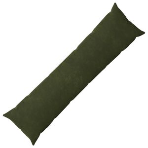 vidaXL Kissenbezug HEERLEN Gr&uuml;n 40 x 145 cm Mikrofaser Fleece