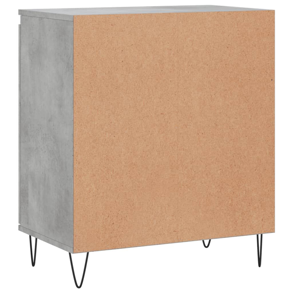 vidaXL Sideboard Betongrau 60x35x70 cm Holzwerkstoff