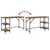 vidaXL Schreibtisch Altholz 120 x 50 x 75 cm Holzwerkstoff