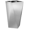 vidaXL Pflanzk&uuml;bel Silber 40 x 40 x 75 cm Verzinkter Stahl
