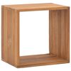 vidaXL Nachttisch 40x30x40 cm Teak Massivholz