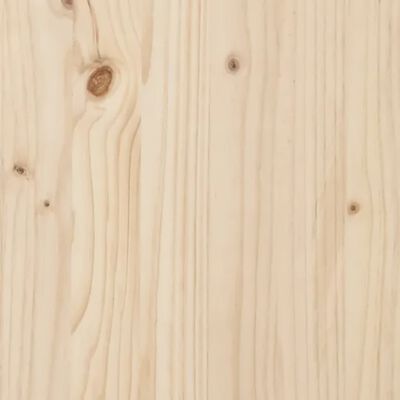 vidaXL Ausziehbares Tagesbett Massivholz Kiefer 2x(80x200) cm