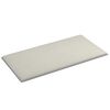 vidaXL Wandkopfteilen 12 pcs Creme 60 x 30 cm Samt