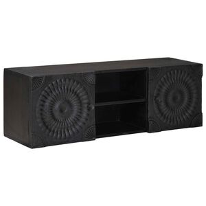 vidaXL TV-Schr&auml;nk Schwarz 105 x 30 x 35 cm