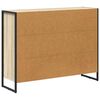 vidaXL Seitenschrank Sonoma 96,5 x 30 x 75 cm Holzwerkstoff