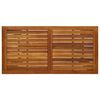 vidaXL Bartisch Massivholz Akazie 120x60x105 cm
