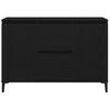 vidaXL Sideboard Schwarz Eichen-Optik 104 x 35 x 70 cm Holzwerkstoff