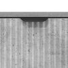 vidaXL Sideboard Beton Grau 89,5 x 33 x 82 cm Holzwerkstoff