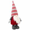 vidaXL Weihnachtswichtel mit ausziehbaren Beinen Rot 130 cm Polyester