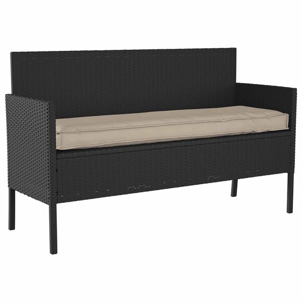 vidaXL Kissen Taupe 140 x 40 x 8 cm Oxford-Stoff