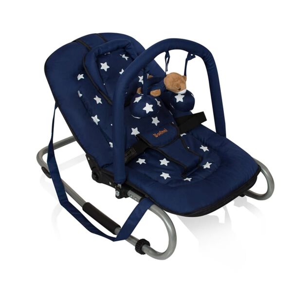 Baninni Babyschaukel Relax Classic Blau mit Sternen BNBO002-BLST