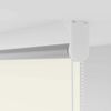 vidaXL Verdunkelungsrollo Cremewei&szlig; 120x175cm Stoffbreite 116,6cm