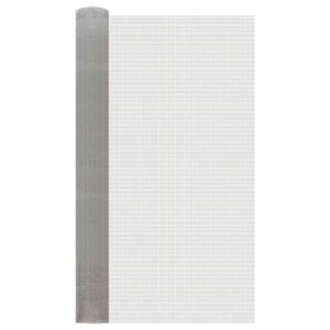 vidaXL Mesh Bildschirm 100 x 1000 cm 6 Mesh Edelstahl 201 Silber