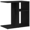 vidaXL Beistelltisch Schwarze Eiche 50 x 30 x 50 cm Holzwerkstoff