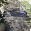 vidaXL Wasserfall-Element mit RGB LEDs Edelstahl 90 cm