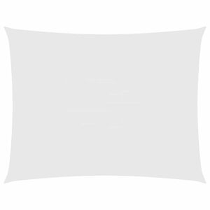 vidaXL Sonnensegel Oxford-Gewebe Rechteckig 2,5x3,5 m Wei&szlig;