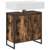 vidaXL Badezimmerschrank Raucharbe 60 x 30 x 60 cm Holzwerkstoff