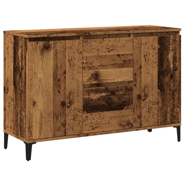 vidaXL Sideboard Altholz-Optik 102x35x70 cm Holzwerkstoff