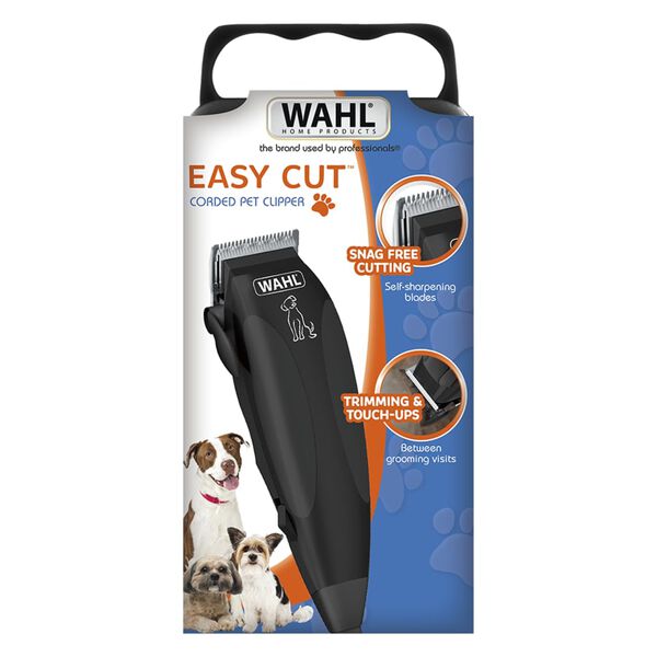 Wahl 9-tlg. Tier-Schermaschine Easy Cut Schwarz