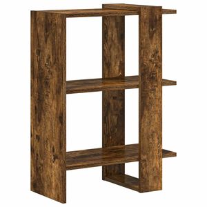 vidaXL B&uuml;cherregal Ger&auml;ucherte Eiche 52 x 25 x 71,5 cm Holzwerkstoff