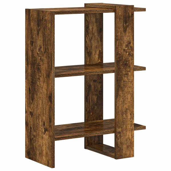 vidaXL B&uuml;cherregal Ger&auml;ucherte Eiche 52 x 25 x 71,5 cm Holzwerkstoff