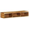 vidaXL TV-Wandschrank 100x30x19 cm Massivholz Akazie