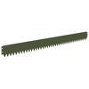 vidaXL Raseneinfassung 20 pcs 103 x 10 cm Stahl Olivgr&uuml;n