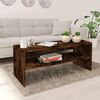 vidaXL Couchtisch R&auml;uchereiche 100x40x40 cm Holzwerkstoff