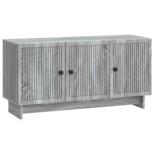 vidaXL TV-Schr&auml;nk Graues Sonoma 99 x 34,5 x 50 cm Holzwerkstoff