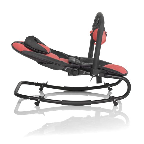 Little World Babywippe Stardust Schwarz und Rosa Pink