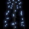 vidaXL LED-Weihnachtsbaum mit 390 LEDs Kaltweiß 250 cm Eisen