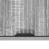 vidaXL Badezimmerschrank Wandmontiert Graues Sonoma 39 x 23,5 x 65 cm