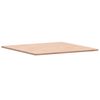 vidaXL Tischplatte 70x70x1,5 cm Quadratisch Massivholz Buche