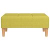 vidaXL Fu&szlig;hocker Gr&uuml;n 78x56x32 cm Stoff