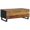 vidaXL Couchtisch 100x54x40 cm Massivholz Mango & Holzwerkstoff