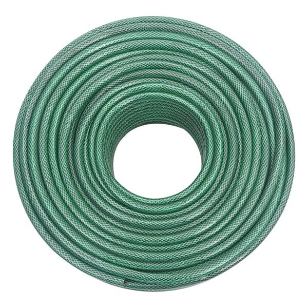 vidaXL Gartenschlauch Gr&uuml;n 0,6" 100 m PVC