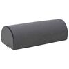 vidaXL Fu&szlig;st&uuml;tzenkissen 42 x 18 x 13 cm Fest PU-Schaum Grau