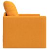 vidaXL Schlafsofa 60cm Dunkelgelb Stoff