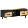 vidaXL TV-Schrank 120x30x40 cm Raues Mangoholz