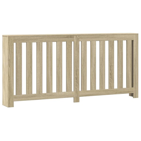 vidaXL Heizk&ouml;rperverkleidung Sonoma-Eiche 175x20x82 cm Holzwerkstoff