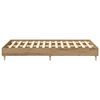 vidaXL Bettgestell ohne Matratze Artisan-Eiche 135x190cm Holzwerkstoff