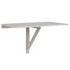 vidaXL Wand-Klapptisch Betongrau 100x60x56 cm Holzwerkstoff