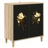 vidaXL Sideboard BREMEN Sonoma 69 x 33 x 75 cm Holzwerkstoff