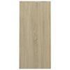 vidaXL Computertisch Sonoma-Eiche 102,5x35x75 cm Holzwerkstoff
