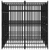 vidaXL Outdoor-Hundezwinger Stahl 7,37 m&sup2;